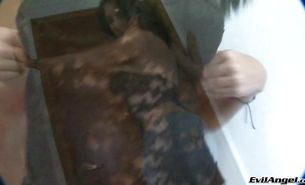 Latin brunette trannie decided to try something new and spice up her sex life with anal pleasure