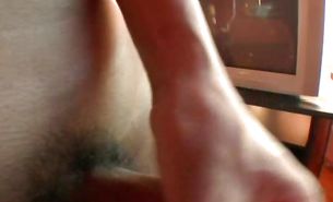 Frisky latina tranny asked bf to gently fuck her tight ass all day