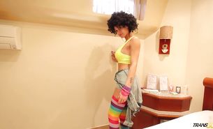 Amazing Nicolly Lopes got banged in front of the camera and enjoyed it a lot